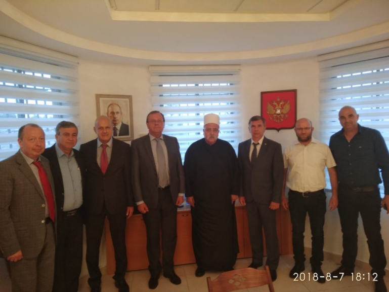 О визите Посла России в Израиле А.Д.Викторова в Хайфу