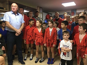 Об открытии в Хайфе Академии спортивного и боевого самбо им.И.Л.Ципурского